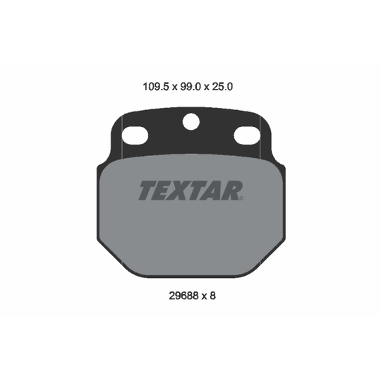 2968801 - Brake Pad Set, disc brake 