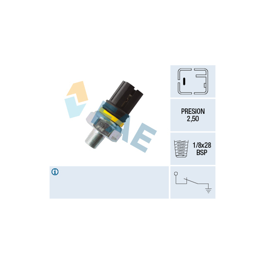 12419 - Oil Pressure Switch 