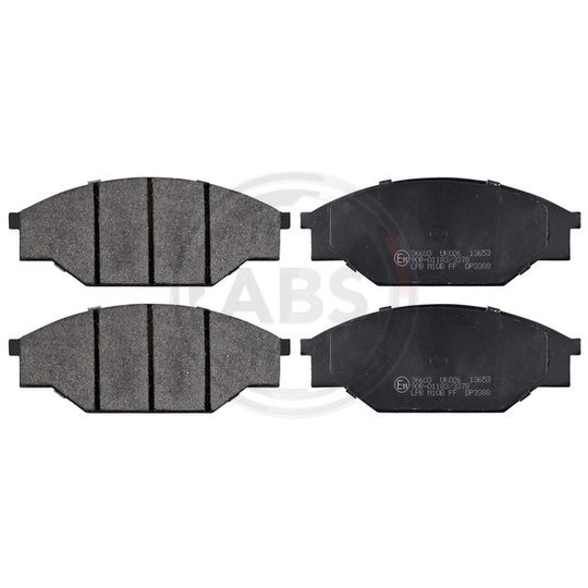 36603 - Brake Pad Set, disc brake 