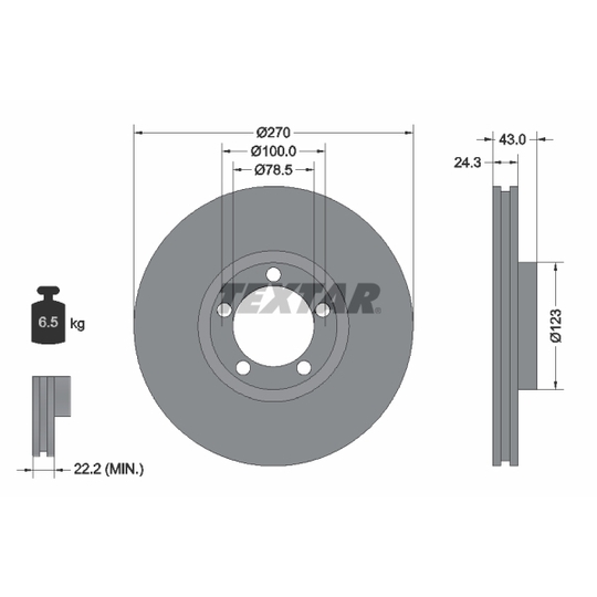 92088200 - Brake Disc 