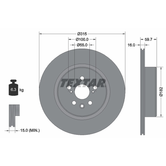 92169503 - Brake Disc 