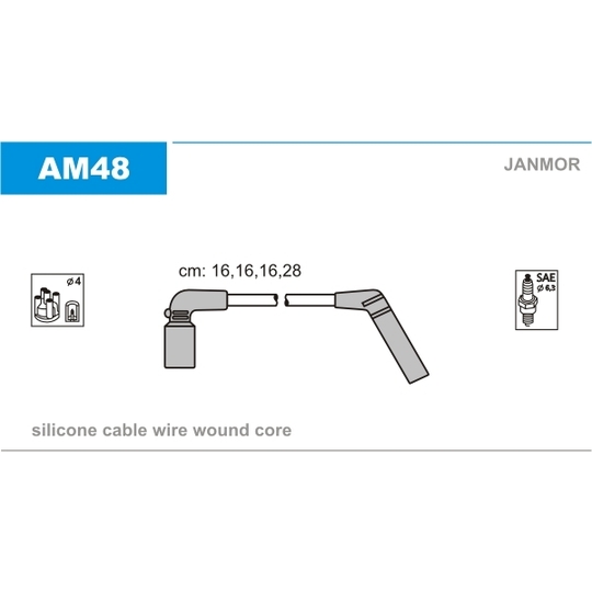 AM48 - Ignition Cable Kit 