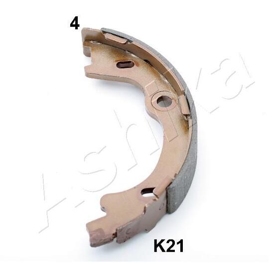 55-0K-K21 - Brake Shoe Set, parking brake 