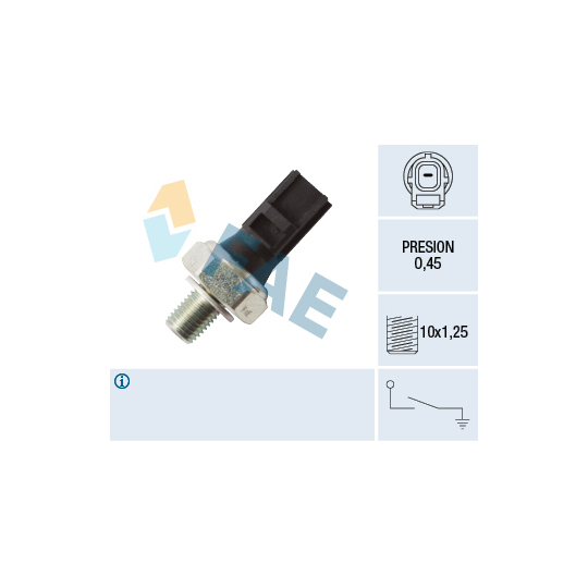 12614 - Oil Pressure Switch 