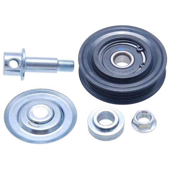 0187-NHW20 - Tensioner Pulley, v-ribbed belt 