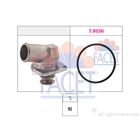 7.8194 - Thermostat, coolant 