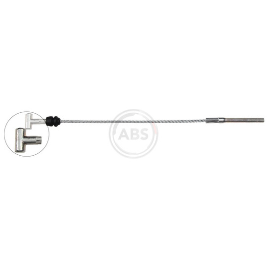 K13843 - Cable, parking brake 