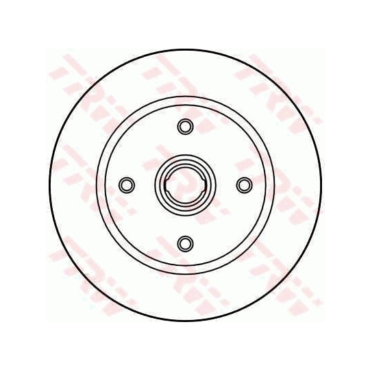 DF1691 - Brake Disc 