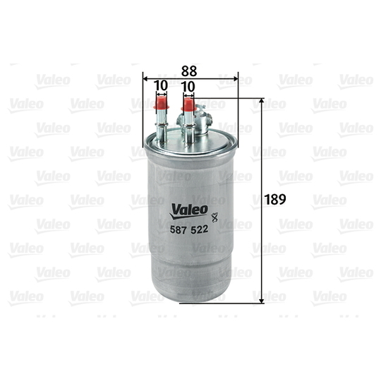 587522 - Fuel filter 