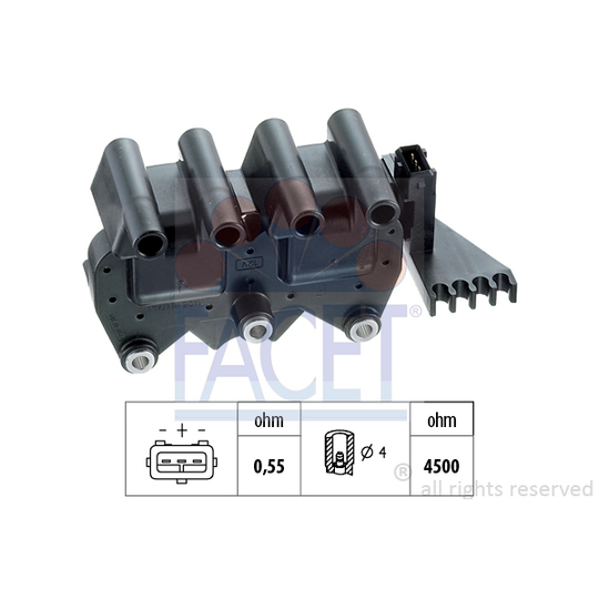 9.6245 - Ignition coil 
