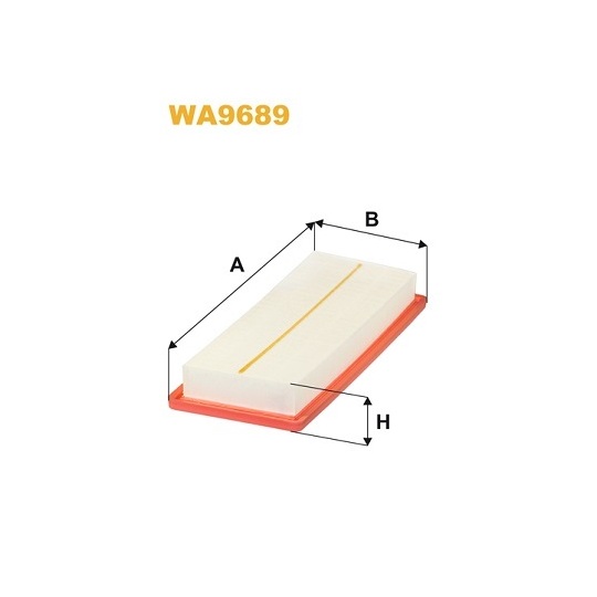 WA9689 - Air filter 