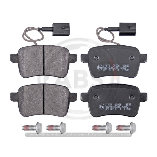 37775 - Brake Pad Set, disc brake 