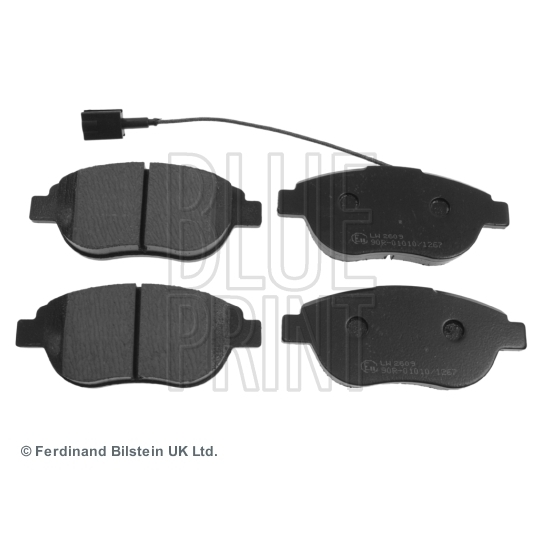 ADL144202 - Brake Pad Set, disc brake 