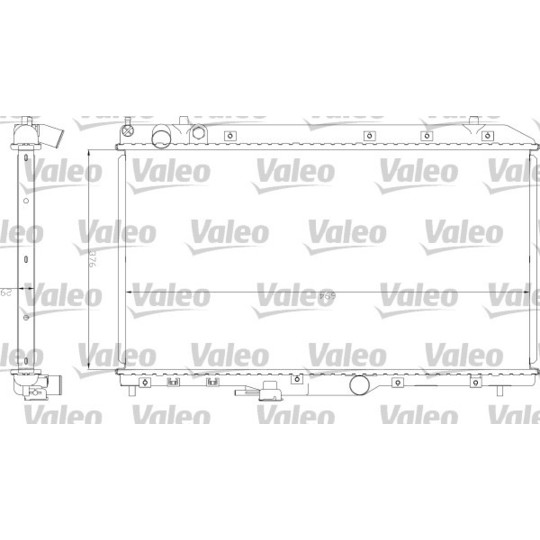 734845 - Radiator, engine cooling 