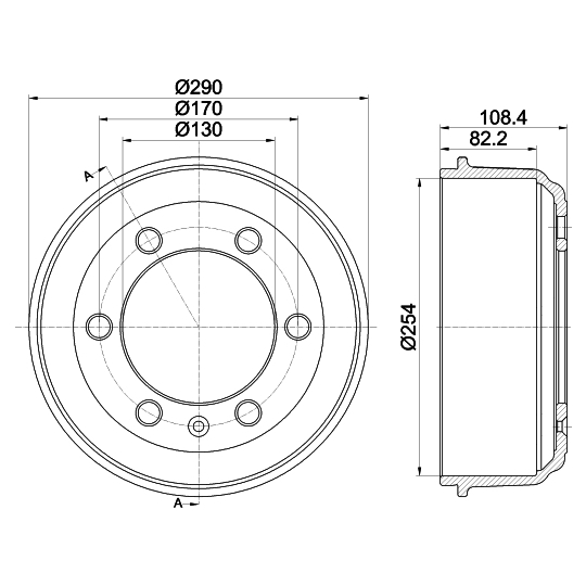 94032000 - Brake Drum 