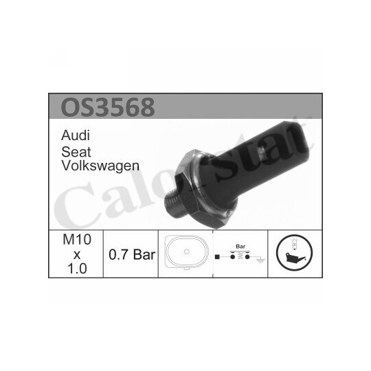 OS3568 - Oljetryckskontakt 