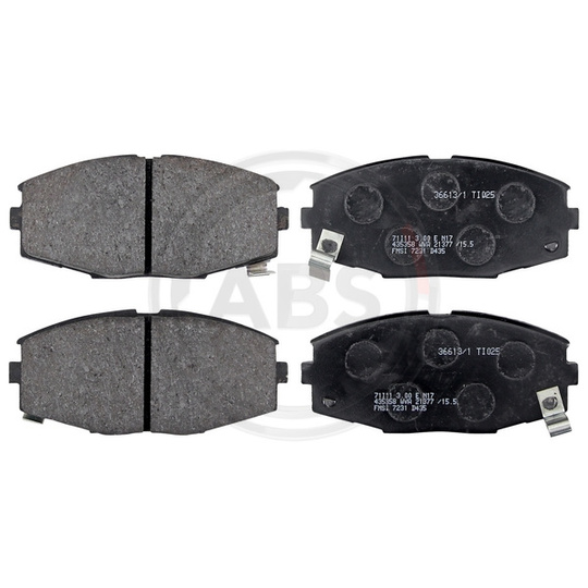 36613/1 - Brake Pad Set, disc brake 
