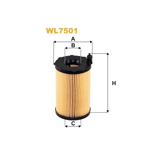 WL7501 - Oil filter 