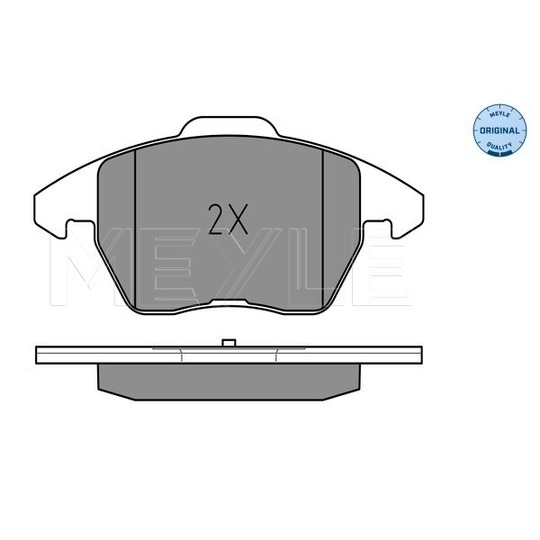 025 235 8919 - Brake Pad Set, disc brake 