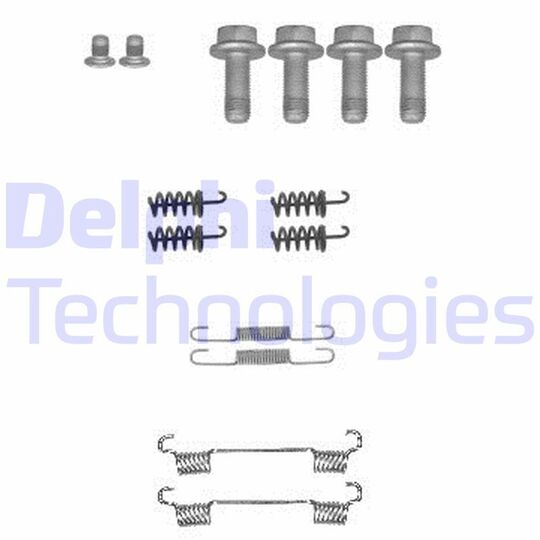 LY1396 - Accessory Kit, parking brake shoes 