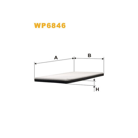 WP6846 - Filter, salongiõhk 