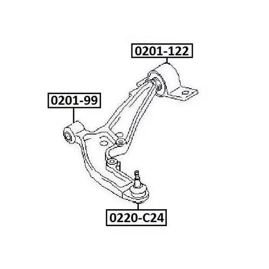 0220-C24 - Ball Joint 