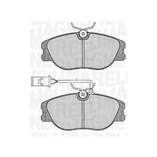 363916060117 - Brake Pad Set, disc brake 