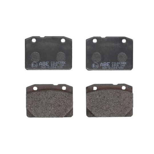 C1L003ABE - Brake Pad Set, disc brake 