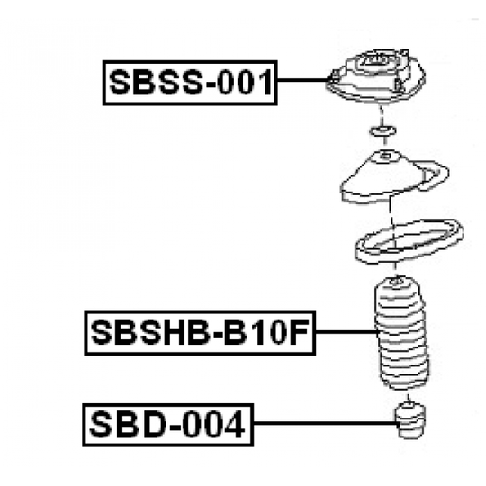 SBD-004 - Shock Absorber 
