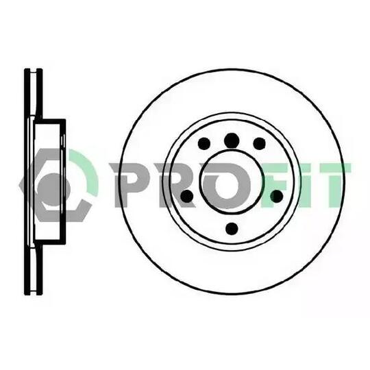 5010-0258 - Brake Disc 