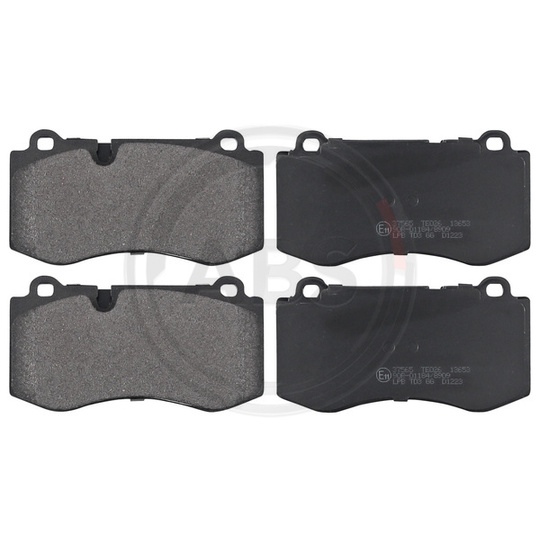 37565 - Brake Pad Set, disc brake 