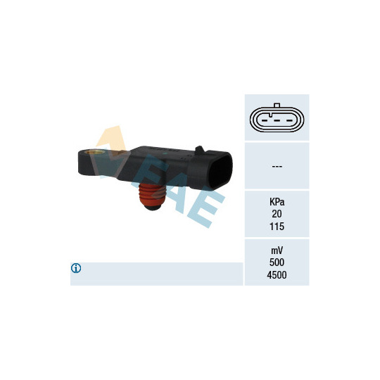 15117 - Sensor, intake manifold pressure 