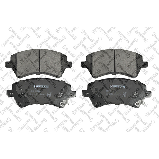 833 012B-SX - Brake Pad Set, disc brake 