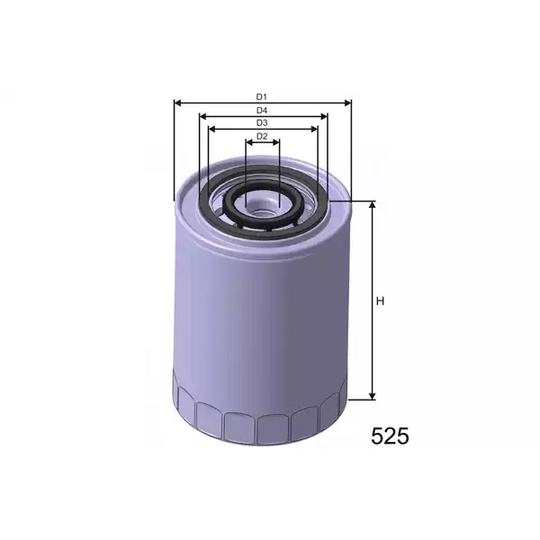 Z303 - Oil filter 