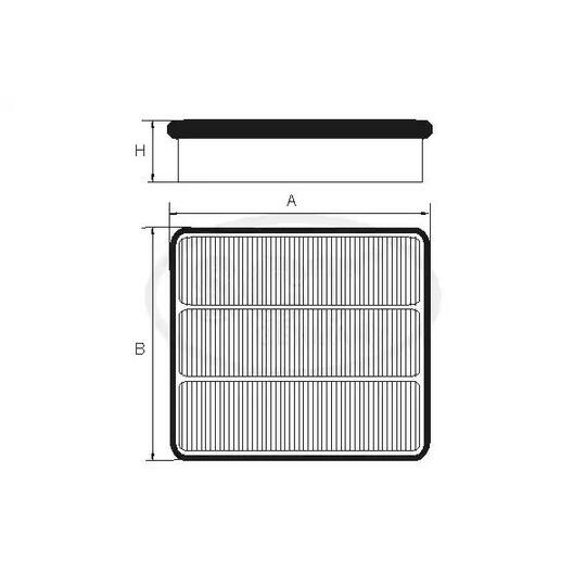 SB 2187 - Air filter 