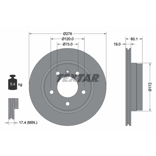 92072403 - Brake Disc 