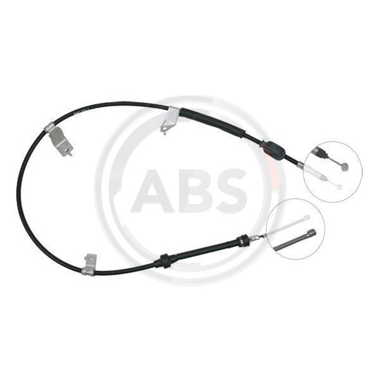 K13847 - Cable, parking brake 