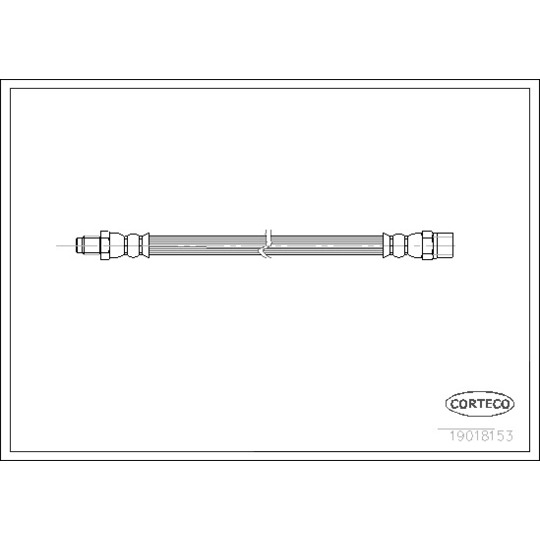 19018153 - Brake Hose 