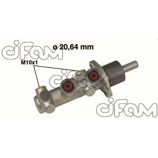 202-523 - Brake Master Cylinder 