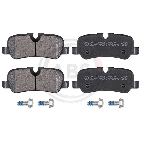 37766 - Brake Pad Set, disc brake 