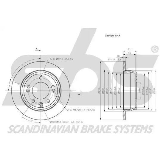 1815203527 - Brake Disc 