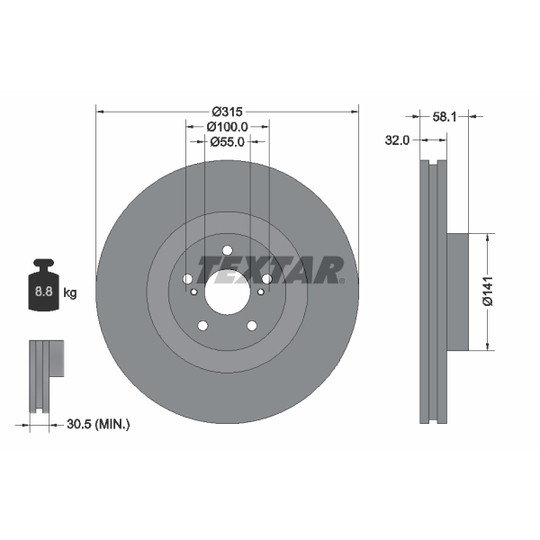 92179703 - Brake Disc 