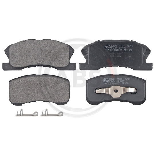 37169 - Brake Pad Set, disc brake 