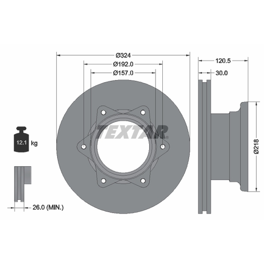 93087700 - Brake Disc 