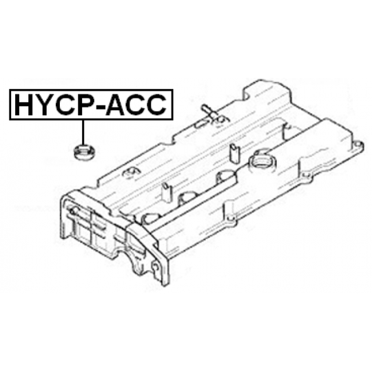 HYCP-ACC - Süüteküünla tihendrõngas 