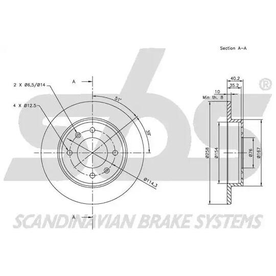 1815203406 - Brake Disc 