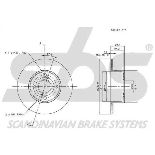 1815204599 - Brake Disc 
