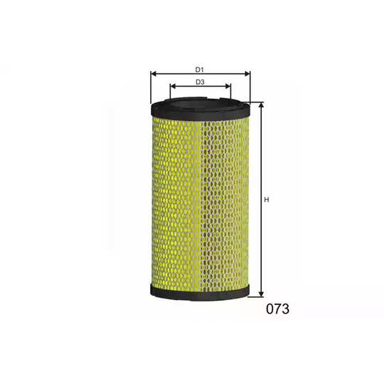 R565 - Secondary Air Filter 
