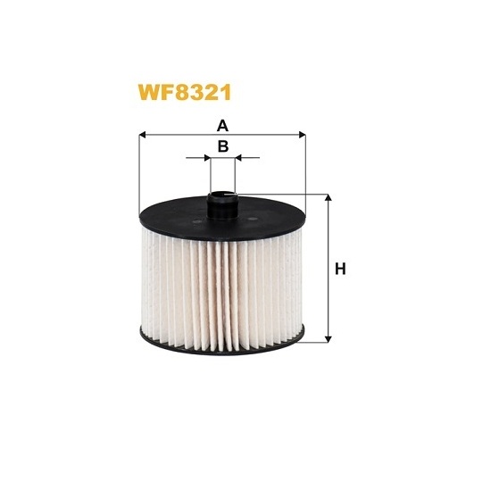 WF8321 - Kütusefilter 