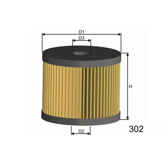 F101 - Fuel filter 